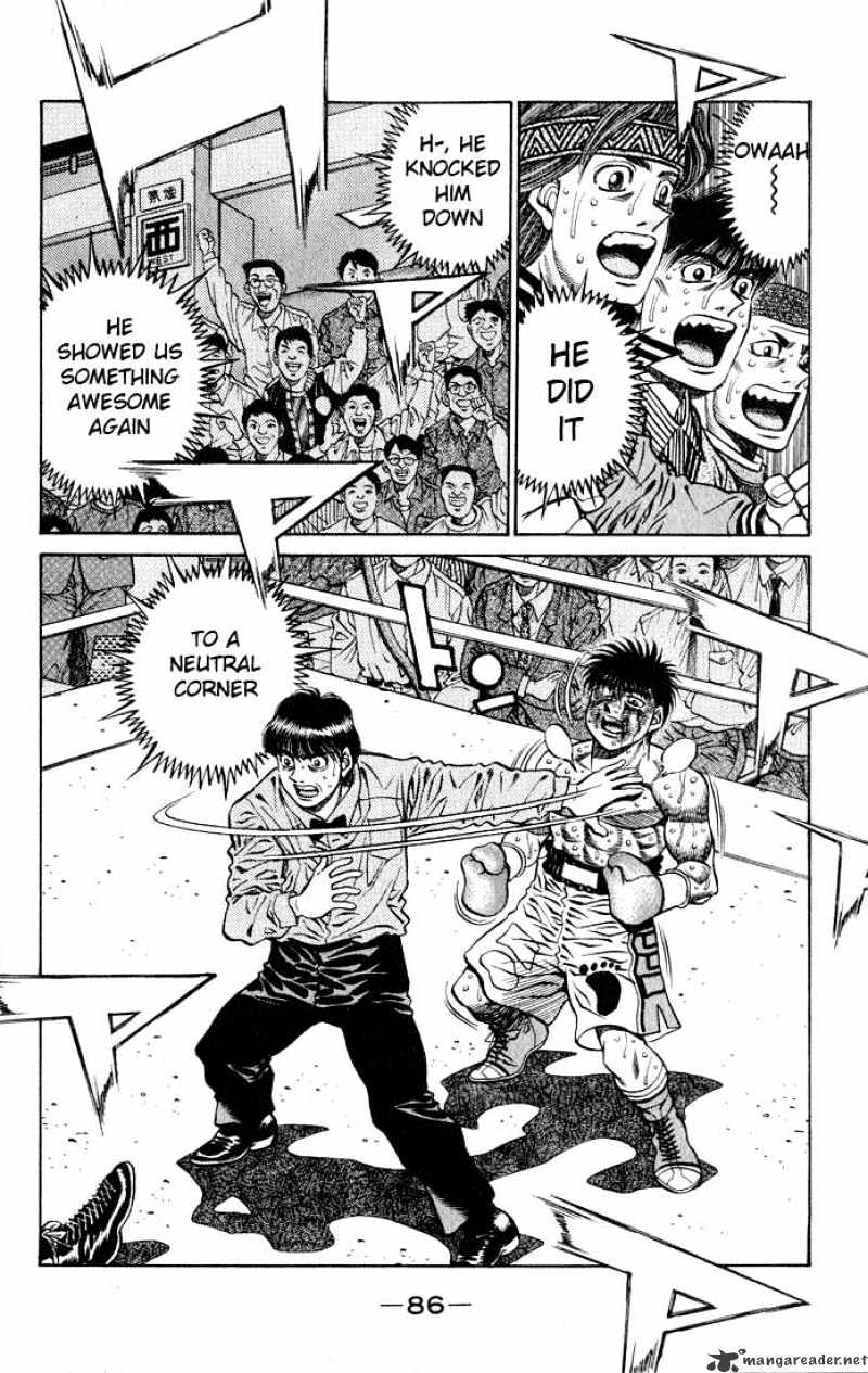 Hajime no Ippo: Fighting Spirit, Chapter 438 image 03